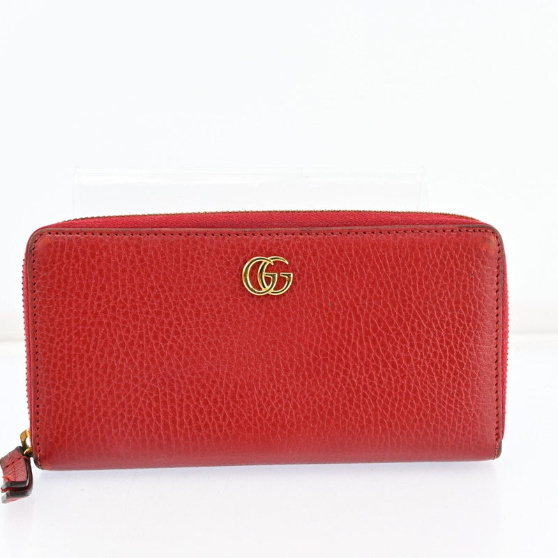 Gucci Gg Marmont Round Zipper Long