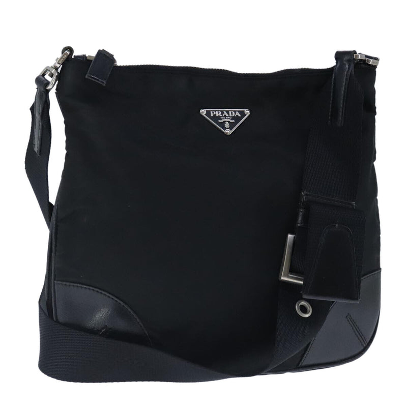 Prada Shoulder Bag Nylon Black