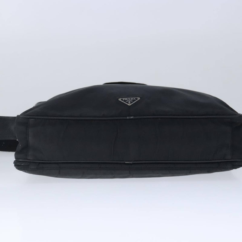 Prada Hand Bag Nylon 2Way Black