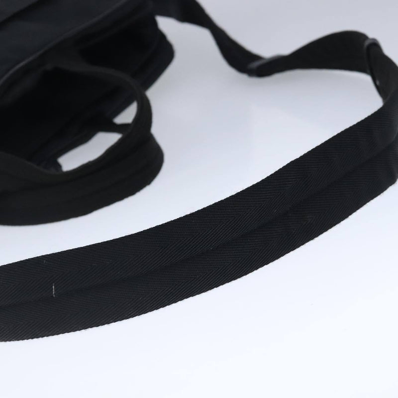 Prada Hand Bag Nylon 2Way Black