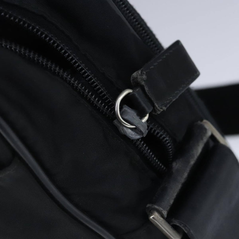 Prada Hand Bag Nylon 2Way Black