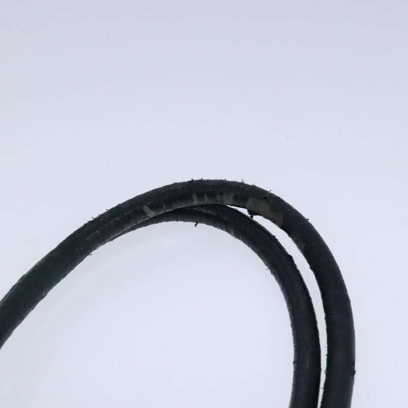 Prada Hand Bag Nylon Black Gold