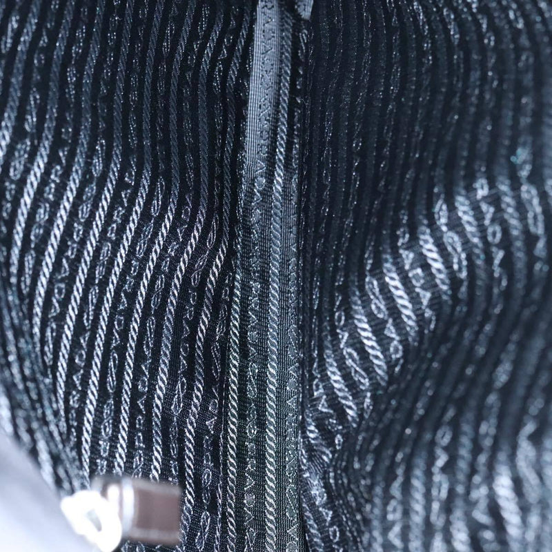 Prada Shoulder Bag Nylon Black Dark