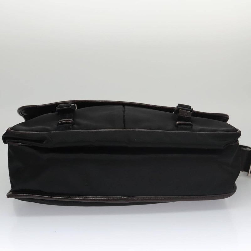 Prada Shoulder Bag Nylon Black Dark