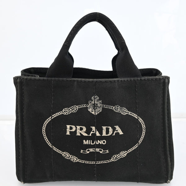 Prada Logos Canapa Canvas 2Way