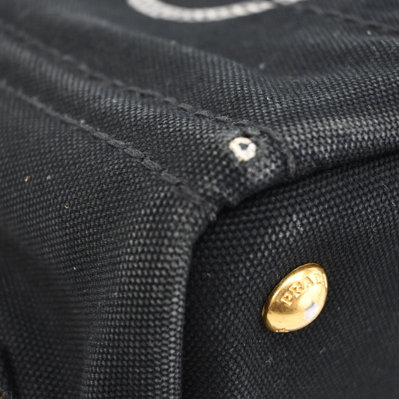 Prada Logos Canapa Canvas 2Way