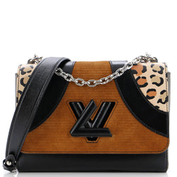 Louis Vuitton Twist Handbag Leopard Wild