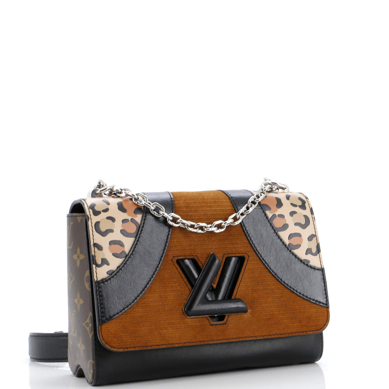 Louis Vuitton Twist Handbag Leopard Wild