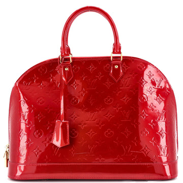 Louis Vuitton Alma Handbag Vernis Gm