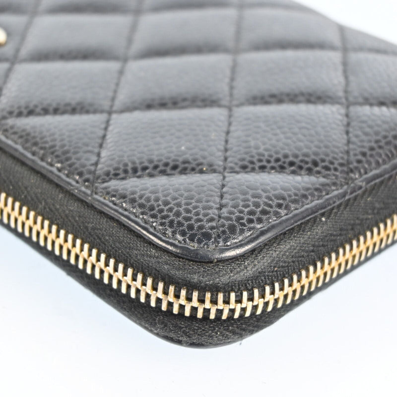 Chanel Zippy Wallet Matelasse Purse