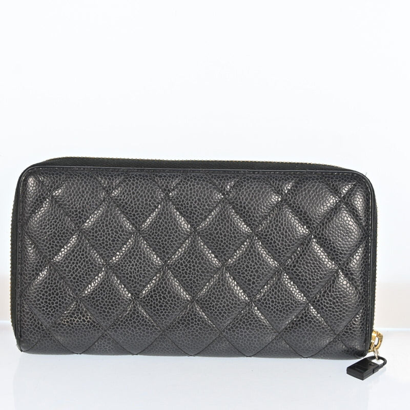 Chanel Zippy Wallet Matelasse Purse