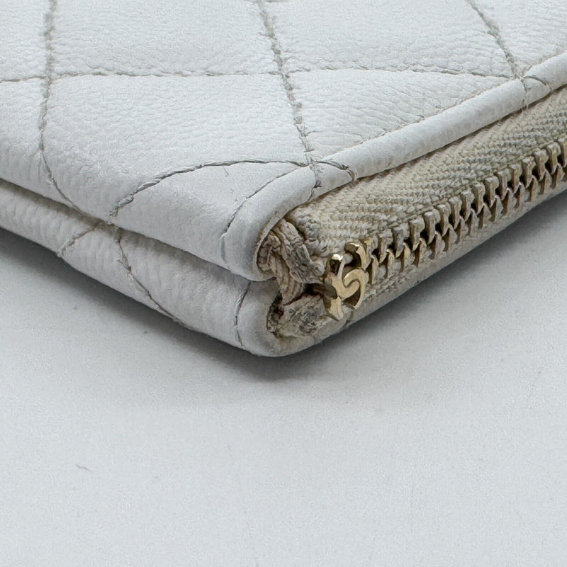 Chanel Matelasse Coin Case Purse Quilted