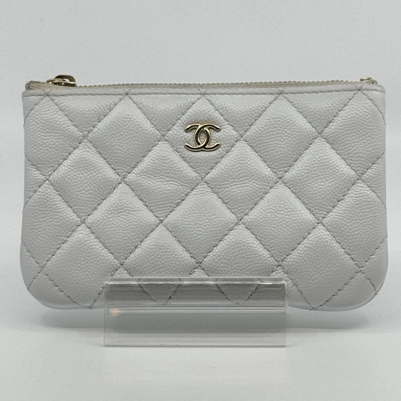 Chanel Matelasse Coin Case Purse Quilted