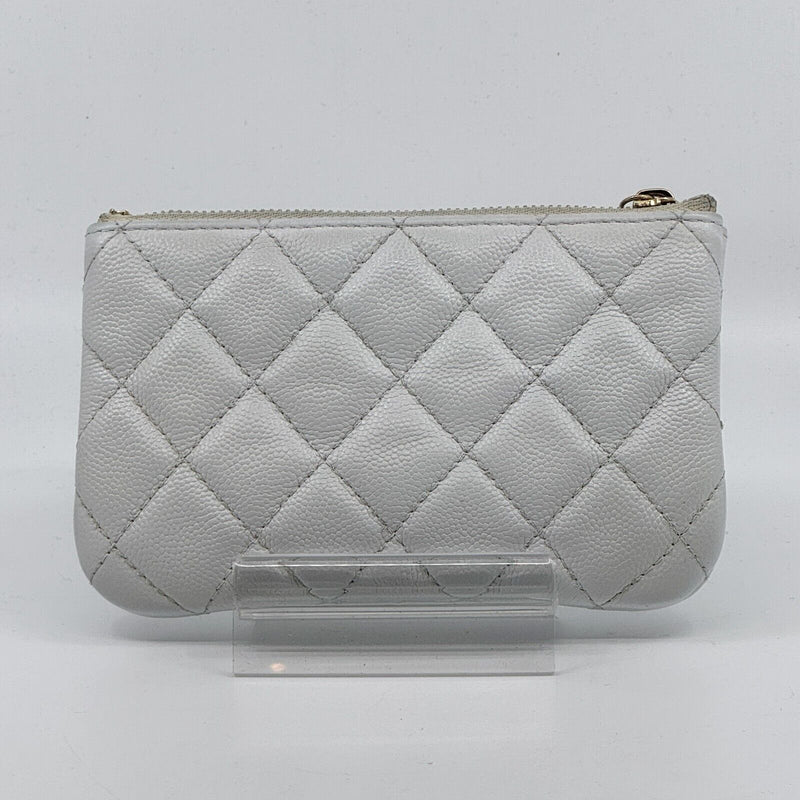 Chanel Matelasse Coin Case Purse Quilted