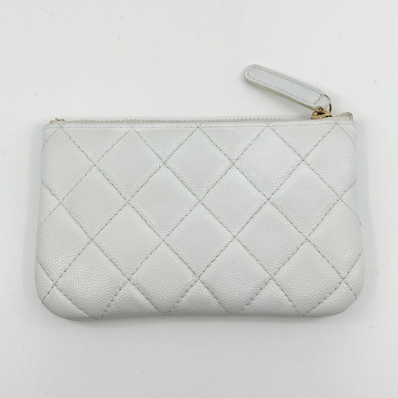 Chanel Matelasse Coin Case Purse Quilted
