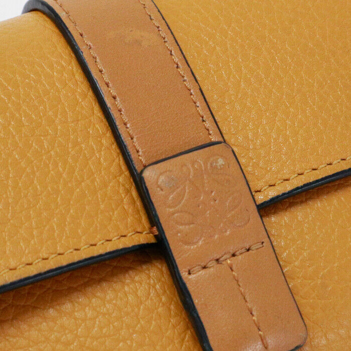 Loewe Small Vertical Wallet Grain Calf