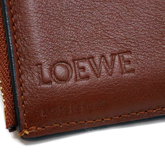 Loewe Small Vertical Wallet Grain Calf