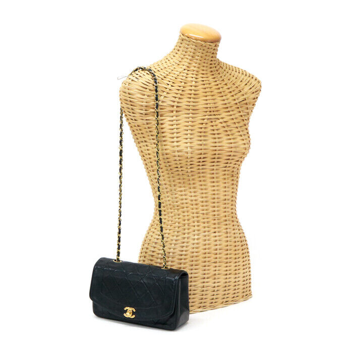 Chanel Diana Matelasse Single Flap Chain