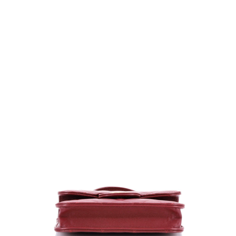 Chanel Top Handle Flap Coin Purse With