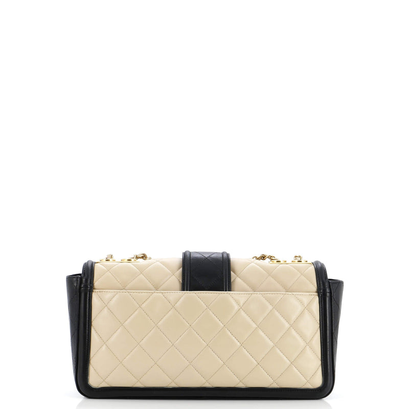 Chanel Elegant Cc Flap Bag Quilted