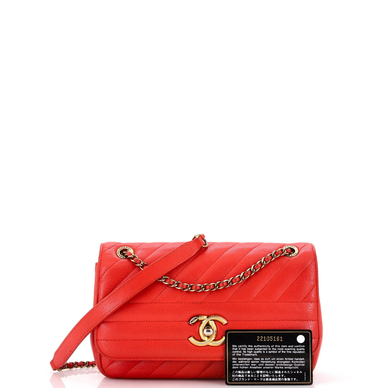 Chanel Cc Flap Bag Diagonal Quilted