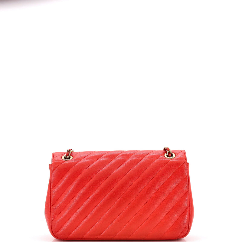 Chanel Cc Flap Bag Diagonal Quilted