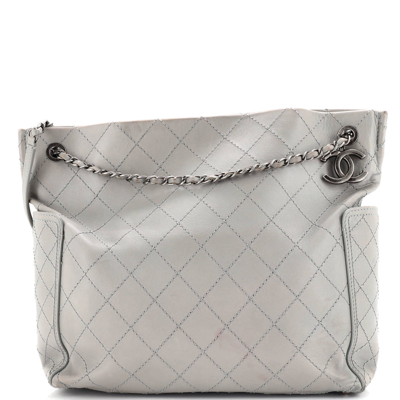 Chanel Cc Pocket Shoulder Bag Quilted