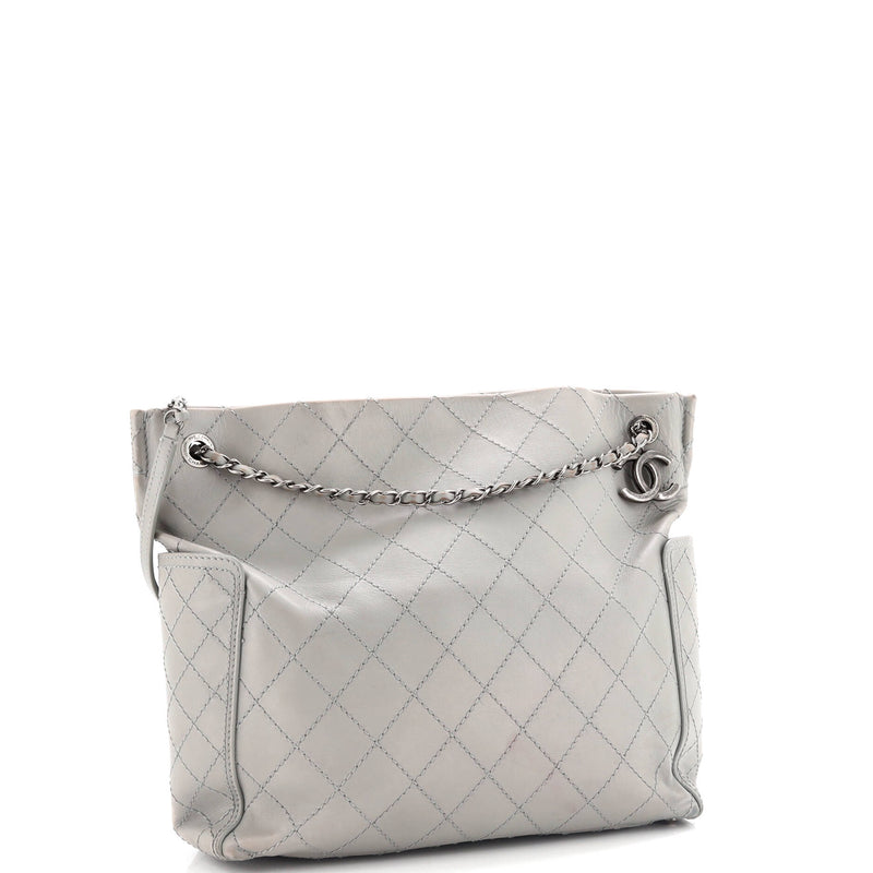 Chanel Cc Pocket Shoulder Bag Quilted