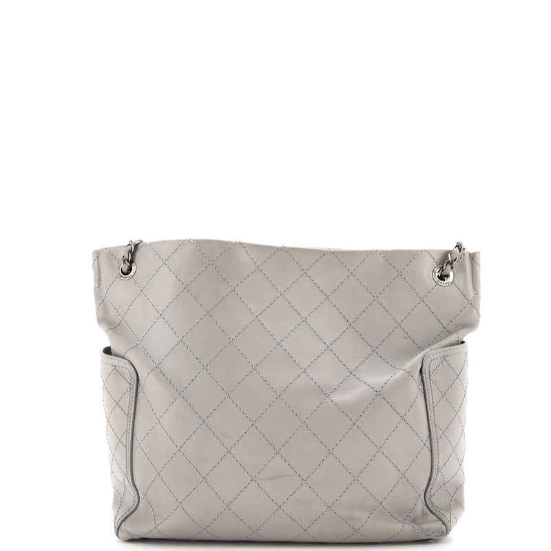 Chanel Cc Pocket Shoulder Bag Quilted