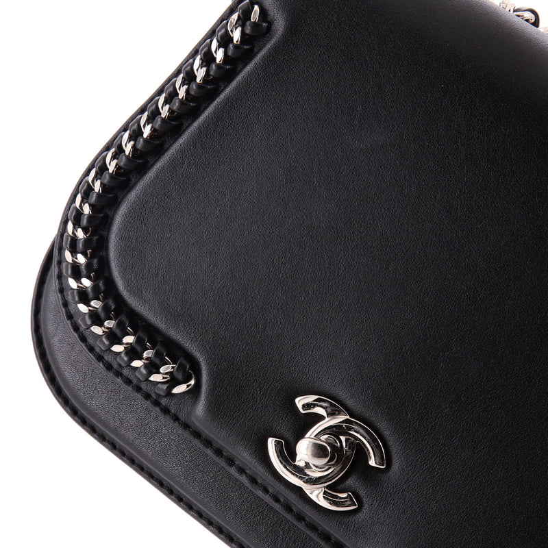 Chanel Braided Chic Flap Bag Calfskin