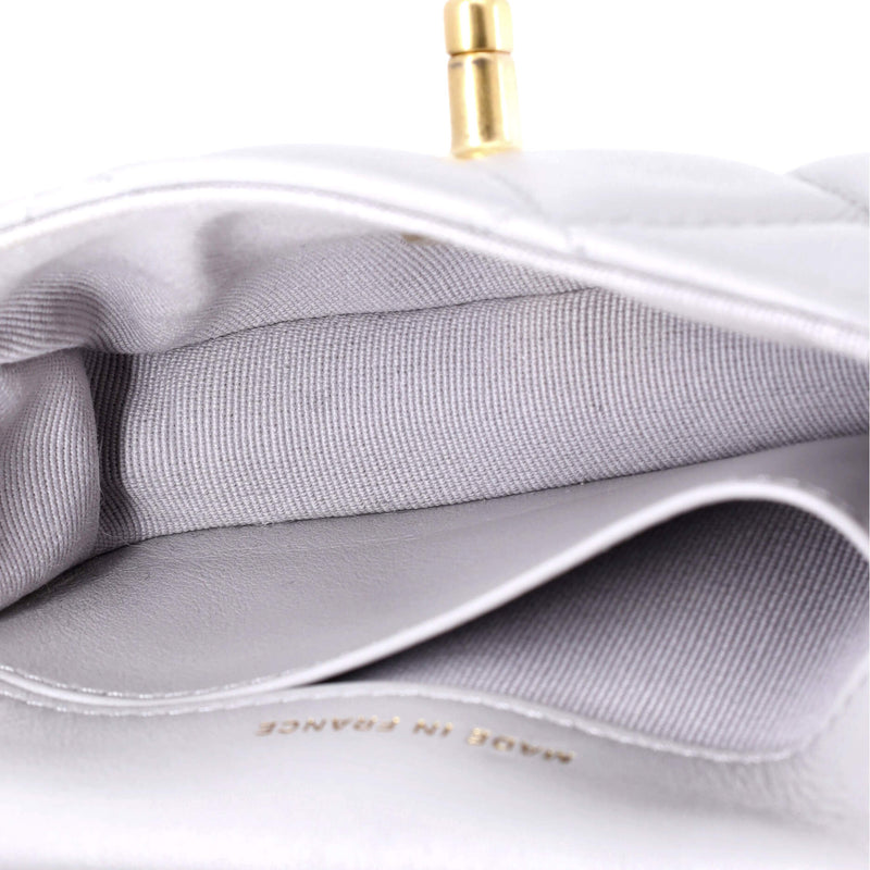 Chanel Lady Handle Flap Card Holder On
