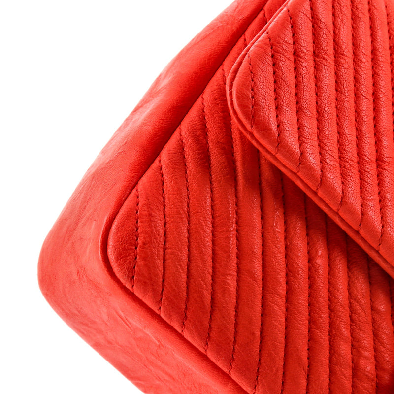 Chanel Medallion Charm Flap Bag Chevron