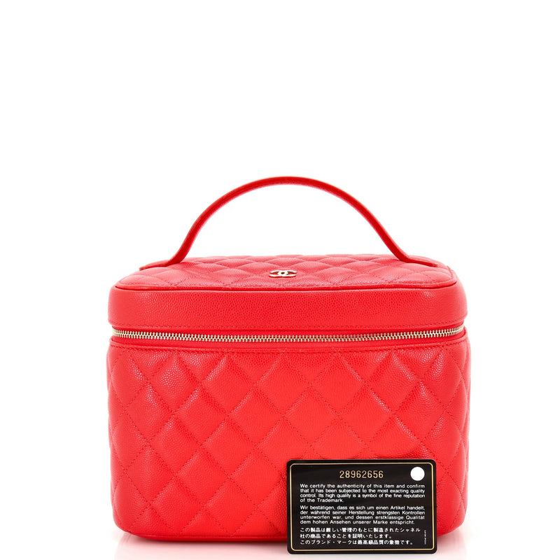 Chanel Classic Vanity Case Quilted