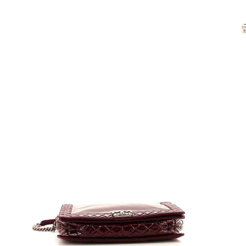 Chanel Reverso Boy Flap Bag Patent Large