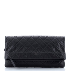 Chanel Beauty Cc Clutch Quilted Caviar