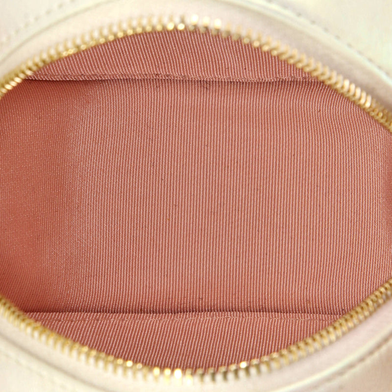 Chanel Round Clutch With Chain Quilted