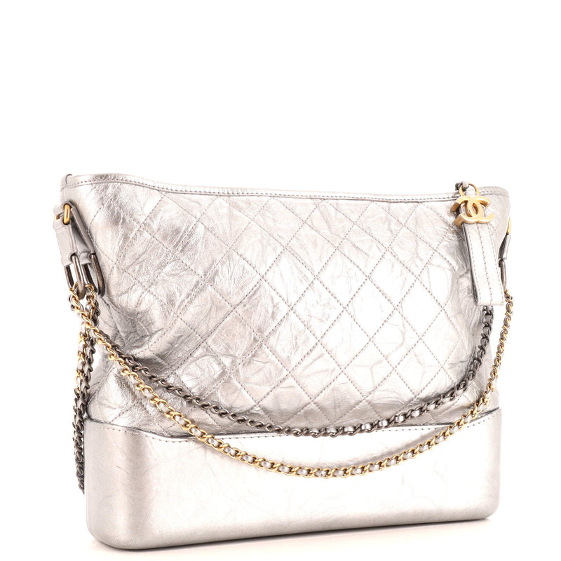 Chanel Gabrielle Hobo Quilted Aged
