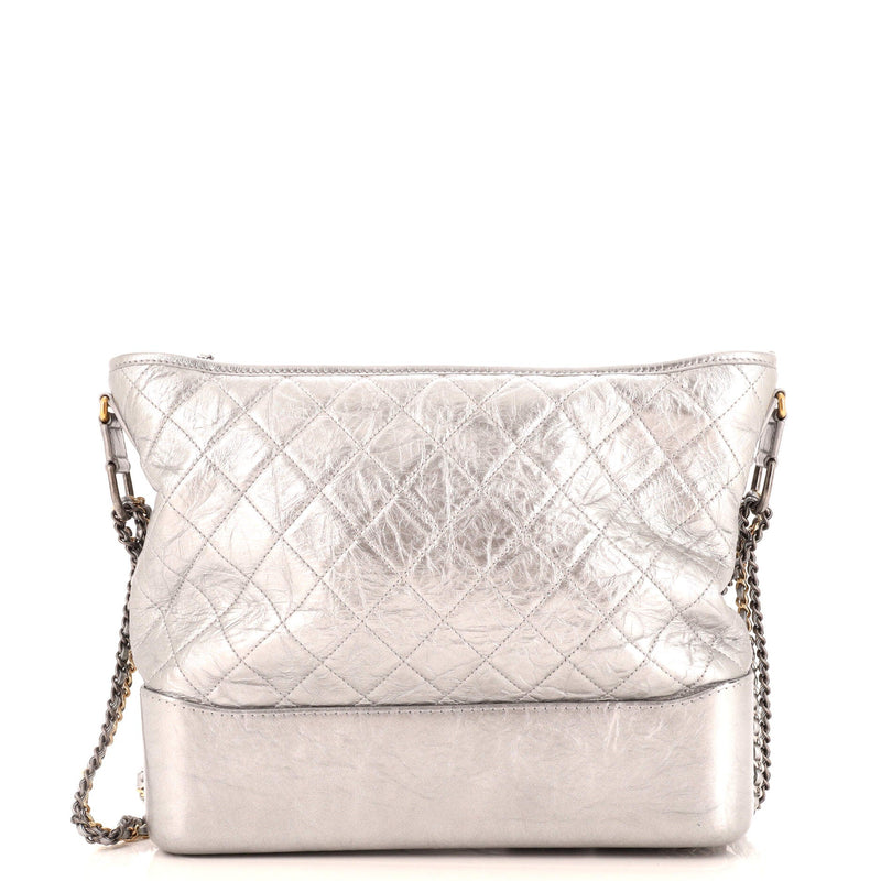 Chanel Gabrielle Hobo Quilted Aged