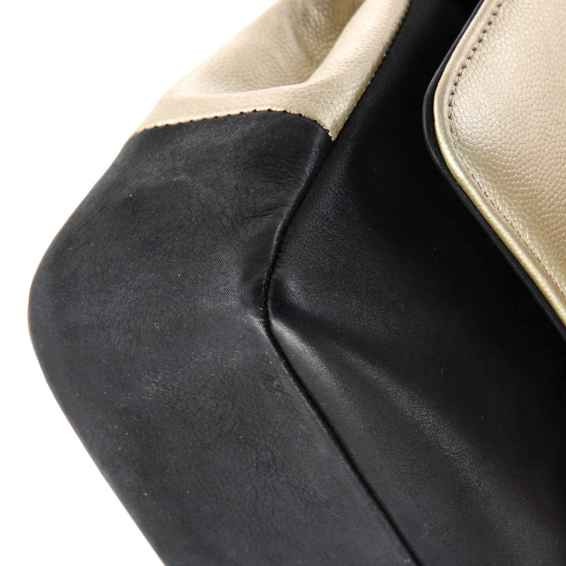 Chanel Bicolor Classic Duo Double Flap