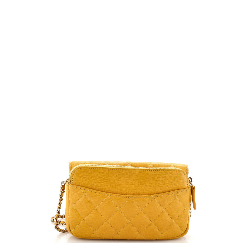 Chanel Classic Flap Phone Holder With