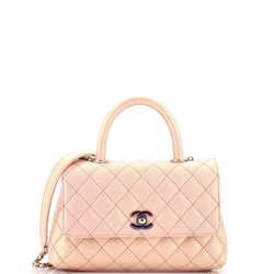 Chanel Coco Top Handle Bag Quilted