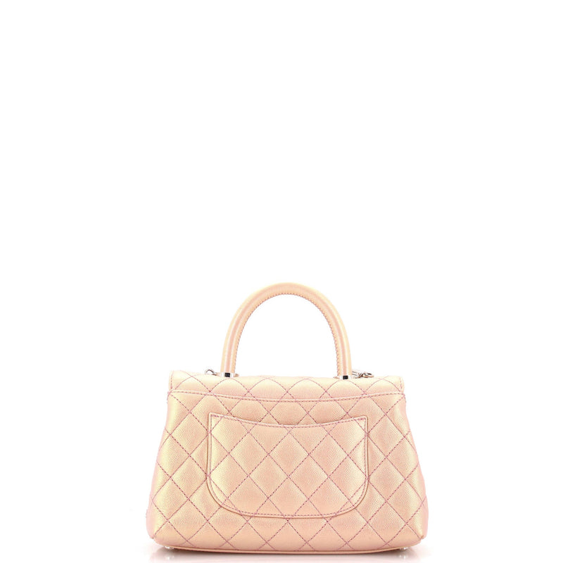 Chanel Coco Top Handle Bag Quilted