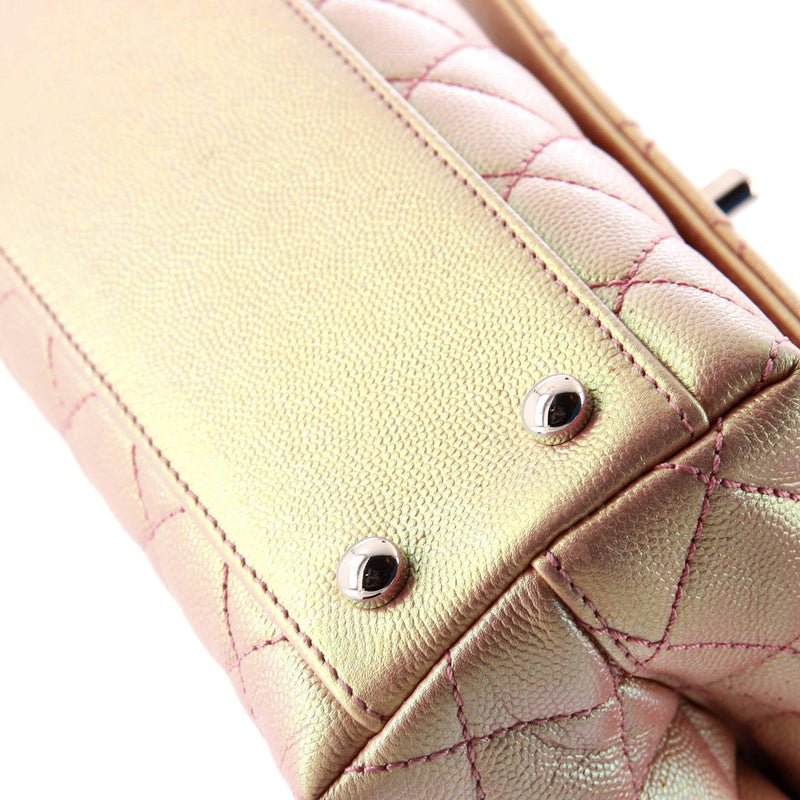Chanel Coco Top Handle Bag Quilted