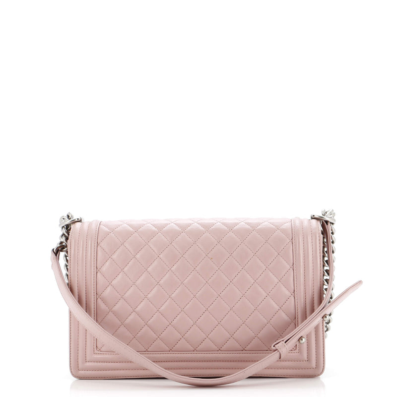 Chanel Boy Flap Bag Quilted Lambskin New