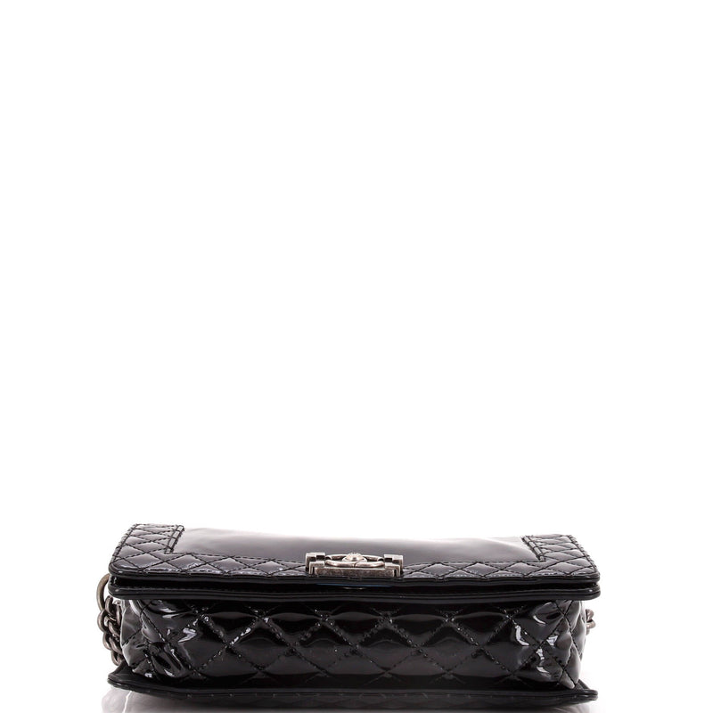 Chanel Reverso Boy Flap Bag Patent New