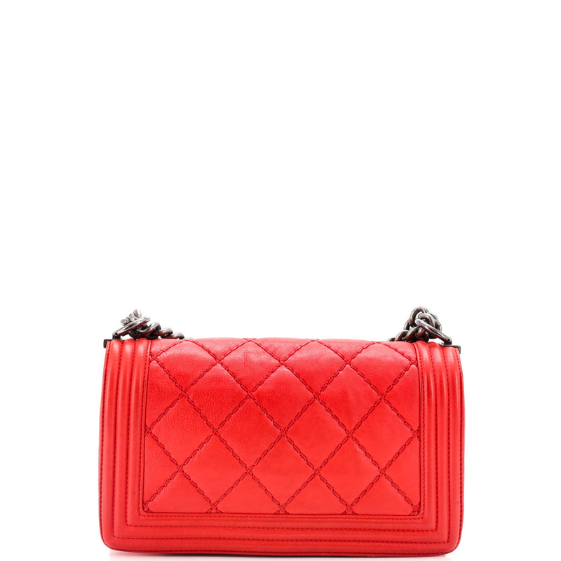 Chanel Stitch Boy Flap Bag Quilted