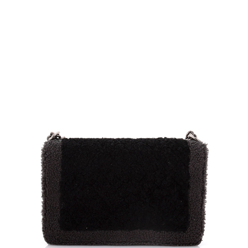 Chanel Boy Flap Bag Shearling New Medium