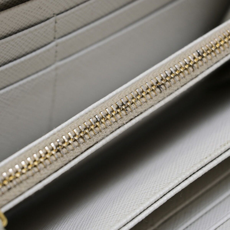 Prada Logo Saffiano Long Zipper Around