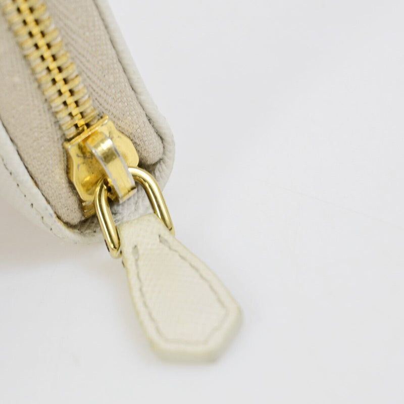 Prada Logo Saffiano Long Zipper Around