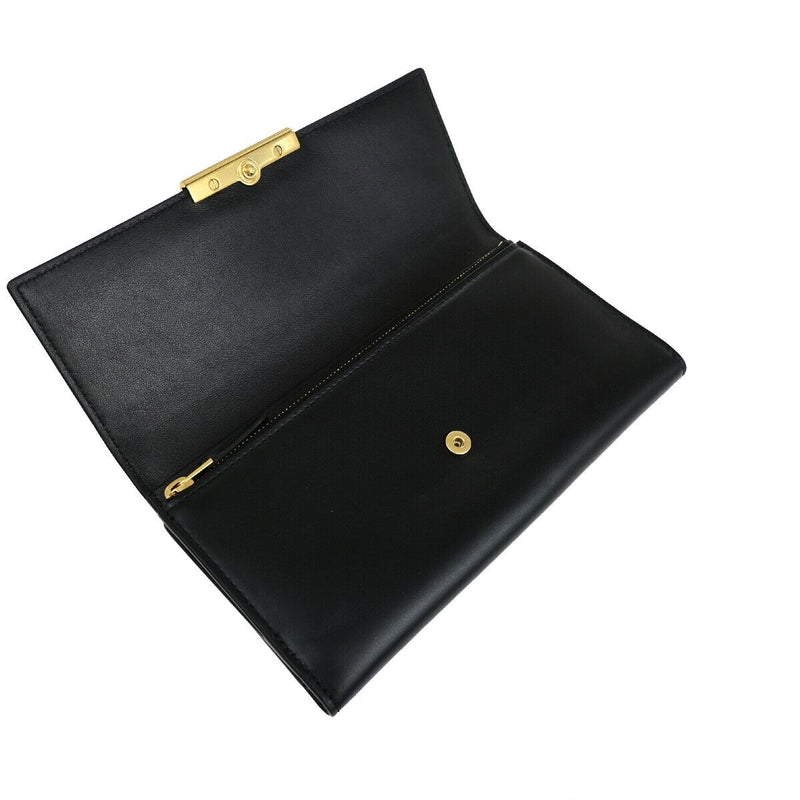 Bottega Veneta Logo Long Trifold Wallet